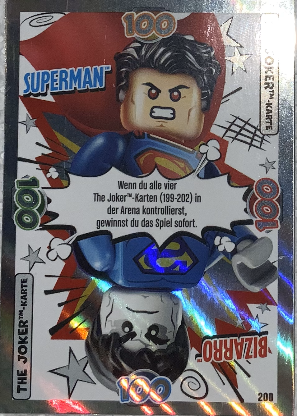 Lego Batman Trading Card Kartenspiel - Serie 1 -The Joker - 200 Lego Batman Trading Card Kartenspiel - Serie 1 -The Joker - 200