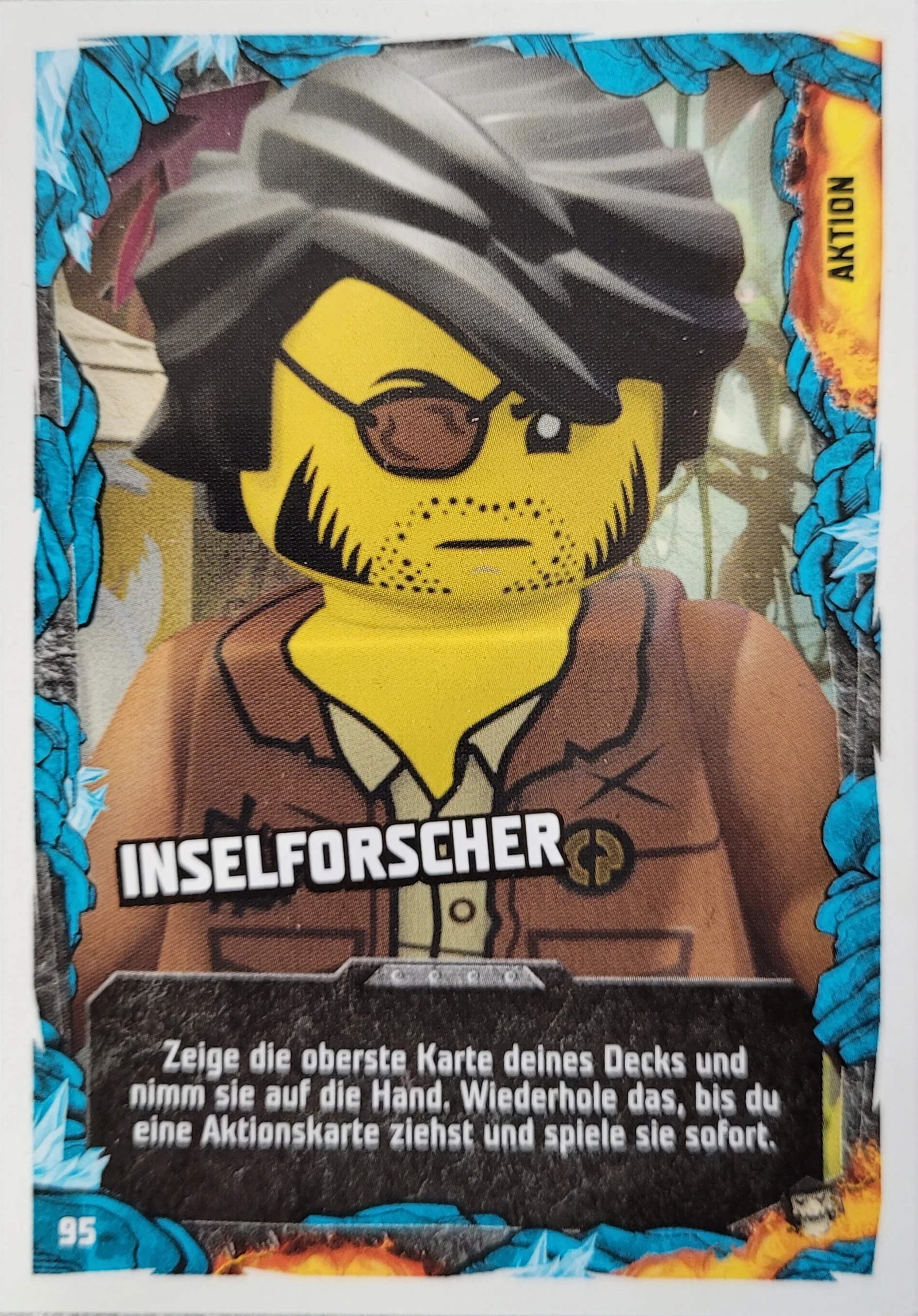 Lego Ninjago Trading Card Kartenspiel Aktion Inselforscher- 95 - Serie 6 Lego Ninjago Trading Card Kartenspiel Aktion Inselforscher- 95 - Serie 6