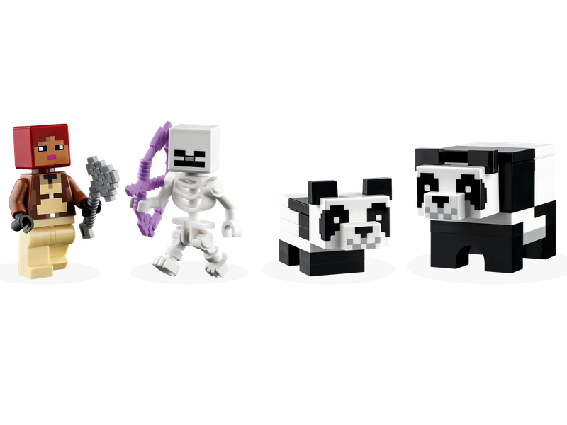 SEE11637 Lego 21245 The Panda Haven Minecraft Das Pandahaus 1
