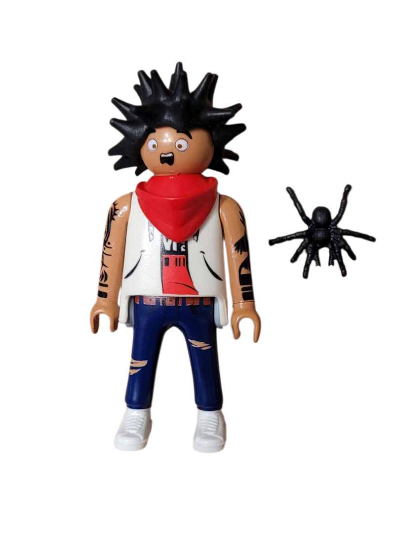 Playmobil 70732 Sammelfiguren Serie 21 Der Punker mit der Spinne